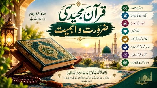 قرآن مجید کی ضرورت و اہمیت
